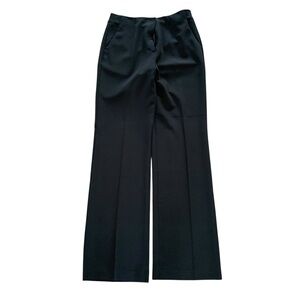 Ann Taylor Elegant Black Wide Leg Trousers